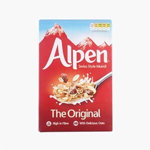 Ngũ cốc ăn sáng Alpen Muesli truyền thống 375g
