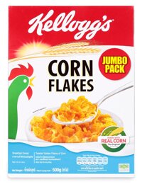 Ngũ Cốc Ăn Sáng Corn Flakes Kelloggs Hộp 500G