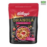 Ngũ cốc ăn sáng Granola Kellogg's với quả mọng, nho khô, hạnh nhân và hạt bí 220g
