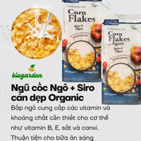 Ngũ cốc Ăn sáng hữu cơ bắp ngô - ngô siro cán dẹp 300gr - Sotto - Ăn Kiêng - Ăn thực dưỡng - BioGarden