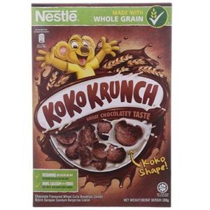 Ngũ cốc ăn sáng Koko Krunch vị sô cô la Nestlé hộp 330g