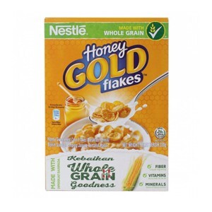 Ngũ cốc ăn sáng nestlé honey gold flakes vị bắp và mật ong - hộp 220g