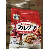 Ngũ cốc Calbee đỏ - 750gr