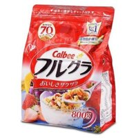 Ngũ cốc calbee đỏ 800g