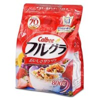 Ngũ cốc calbee đỏ 800g