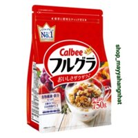 NGŨ CỐC CALBEE ĐỎ NHẬT BẢN 750G
