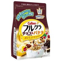 Ngũ Cốc Calbee Nâu Nhật Bản 600gram [Hạn dùng 10/2021]