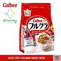Ngũ cốc Calbee Nhật Bản trái cây sấy khô ăn kiêng giảm cân [750g]