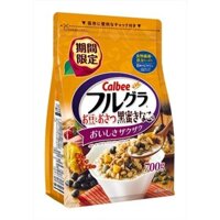 Ngũ cốc Calbee Nhật vị Khoai Lang, Đậu Đen, Mâm Xôi 700g