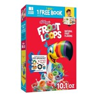 Ngũ Cốc (Cereal) Kellogg's Froot Loops Fruit Flavored With Vitamin C Original 286Gr General Mills