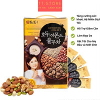 Ngũ  Cốc Dinh Dưỡng Damtuh Walnuts, Almonds, Job's Tears Tea Hộp 50 Gói Hàn Quốc.