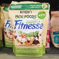 Ngũ Cốc Dinh Duỡng Hạnh Nhân Chocolate Quinoa Granola Fitnesse Nestle Whole Grain Oats Crunchy