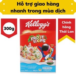 Ngũ cốc dinh dưỡng Kelloggs Froot Loops hộp 300g