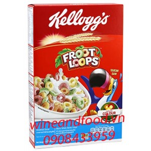 Ngũ cốc dinh dưỡng Kelloggs Froot Loops hộp 300g