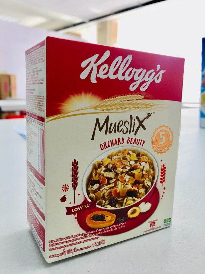 Ngũ cốc dinh dưỡng Kellogg's Mueslix Orchard 45g