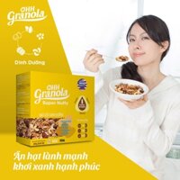 Ngũ Cốc Dinh Dưỡng Lợi Sữa Super Nutty Ohh Granola - Hàng Việt Nam Tiêu Chuẩn FDA Mỹ