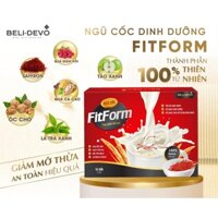 Ngũ Cốc Giảm Cân FITFORM - BELIDEVO (Tặng kèm 1 hộp bánh FitFood vitamin) BẾP NHÀ BEAR