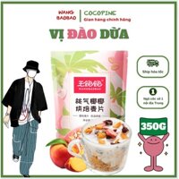 Ngũ cốc giảm cân Wangbaobao vị đào dừa sấy không đường/hạt ngũ cốc granola yến mạch dinh dưỡng/ngũ cốc calbee siêu hạt