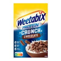 Ngũ Cốc Giòn Protein Socola, Protein Crunch, Chocolate Flavour (450g) - WEETABIX