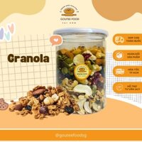 Ngũ Cốc Granola Vị Truyền Thống Goutee Food Ngũ Cốc Ăn Kiêng Giàu Hạt Dinh Dưỡng Không Đường