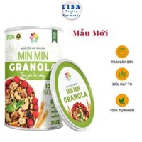 Ngũ Cốc Hạt Ăn Liền Min Min Granola -  Bữa Ăn lành Mạnh 500gr.