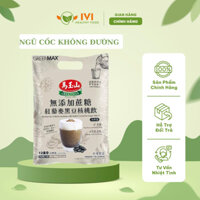 Ngũ cốc không đường từ hạt diêm mạch đỏ, đậu nành đen và óc chó GREENMAX nhập khẩu từ Đài Loan