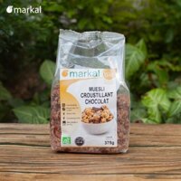 Ngũ cốc muesli giòn sô cô la hữu cơ Markal 375g