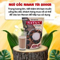 NGŨ CỐC NAVAN TÚI 800G GIÁ SỈ (BỘT NGŨ CỐC PHA UỐNG)