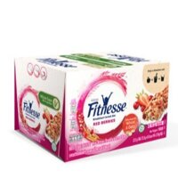 Ngũ cốc Nestle Fitnesse vị dâu 23.5g / thanh, 16 thanh hộp / Ngũ cốc ăn sáng date tháng 3.2025