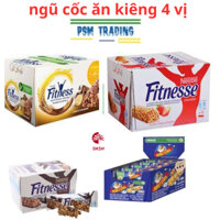 Ngũ cốc Nestle Fitnesse vị Socola/ vị chuối/ vị dâu 23.5g (32 thanh) 16 thanh Hộp