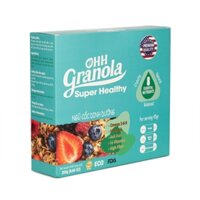 NGŨ CỐC NGUYÊN HẠT GIẢM CÂN DINH DƯỠNG SUPER HEALTHY 250G - OHH GRANOLA