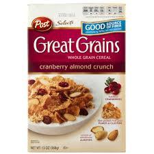 Ngũ cốc Post Great Grains 396g