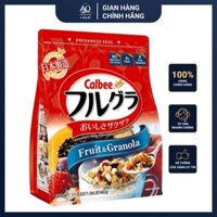 Ngũ Cốc Trái Cây Calbee Ăn Kiêng Giảm Cân Nhật Bản 482g Mix Sữa Chua Hoa Quả Trái Cây Dùng Ăn Sáng- Calbee Fruit Cereal