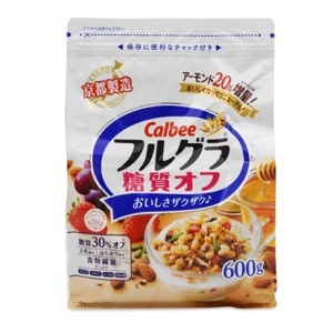 Ngũ cốc trái cây Calbee ít đường 600G