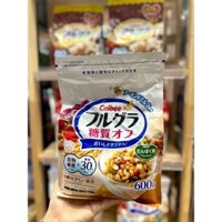ngũ cốc trái cây Calbee trắng ít đường 600gram