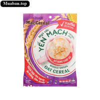 Ngũ cốc yến mạch nguyên cám MacCereal ít đường bịch 480g