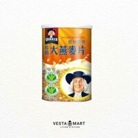 Ngũ cốc yến mạch nguyên vị giảm cân, chính hãng Quaker Đài Loan (lon)