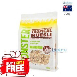 Ngũ cốc yến mạch Úc Monster Tropical Muesli 700g
