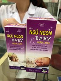 Ngủ ngon Baby Hưng Anh 100ml