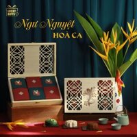 Ngư Nguyệt Hòa Ca 1 - Hộp bánh Trung Thu 6 vị tặng khách VIP