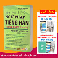 Ngữ Pháp Tiếng Hàn Thông Dụng Trung Cấp Tặng Bookmark PL
