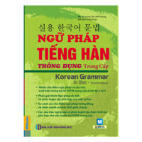 Ngữ Pháp Tiếng Hàn Thông Dụng Trung Cấp Kèm CD Hoặc Dùng App