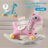 Ngựa bập bênh cho bé