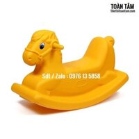ngựa bập bênh nhựa chợ lớn đẹp, chính hãng chất lượng