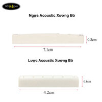 Ngựa Đàn Và Lược Đàn Guitar Acoustic Xương Bò Beef Bone