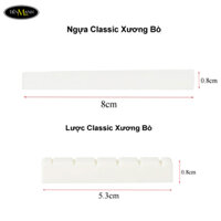 Ngựa Đàn Và Lược Đàn Guitar Classic Xương Bò Beef Bone