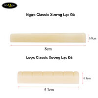 Ngựa Đàn Và Lược Đàn Guitar Classic Xương Lạc Đà Camel Bone – Saddle