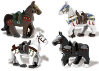 Ngựa Lego Tam Quốc - Nhân vật Lego - Tam Quốc Lego Minifigures
