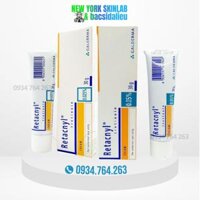 [ngưng làm] Tretinoin Retacnyl cream USP (30g) tretinol 0.05 - 0.025% tre Ấn độ trị mụn, kem chống lão hóa mạnh mẽ