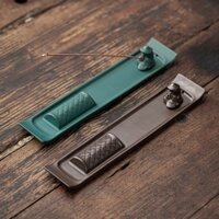 Người Cá Lư Hương Trang Trí Gốm Sáng Tạo Santal Hương Đường Hộ Gia Đình Joss Dính Gỗ Đàn Hương Đốt